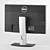 Dell 3D Monitor with Vray Materials 3D model small image 2