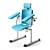 Sleek Blood Donation Armchair 3D model small image 1