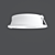 Modern Black LED Downlight - BASICO GU10 3D model small image 3