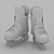 3Dmax/Vray Shoes: Perfectly Modeled & Rendered 3D model small image 2