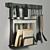 Stylish Kitchen Organizer Set 3D model small image 3