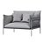 Kaba Outdoor Armchair 3D model small image 5