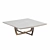 Garda SPACE Coffee Table: Sleek Metal Design 3D model small image 2