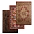 Luxury Carpet Set | High-Quality Textures 3D model small image 1