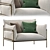 Kaba Outdoor Armchair: Sleek and Modern 3D model small image 1