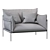 Kaba Outdoor Armchair: Sleek and Modern 3D model small image 4