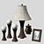 Ashley Mariana Decor Set: Elegant Interior Accents 3D model small image 2