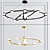Modern LED Pendant Light: Raise 3D model small image 1
