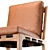 Parachute Strap Bar Stool: At Ease 3D model small image 2