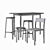 Happy Bar Stool Set - A2 Design 3D model small image 7