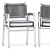 Elegant Ortigia Chair: Luxury and Comfort 3D model small image 5
