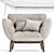 Elevate Your Comfort: Parcours Armchair 3D model small image 3