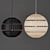 Montauk Rattan Pendant - Stylish and Versatile Lighting 3D model small image 2
