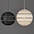 Montauk Rattan Pendant - Stylish and Versatile Lighting 3D model small image 8