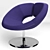 Apollo Chair: Elegant Design by Patrick Norguet 3D model small image 4