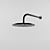 Minimalist Round Shower Head 3D model small image 1