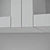 Modern Glass Kitchenette 3D model small image 7