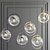 Elegant Glass Sphere Pendant 3D model small image 1
