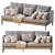 Paraiso Bonaldo Sofa: Stylish and Comfortable 3D model small image 1