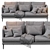 Paraiso Bonaldo Sofa: Stylish and Comfortable 3D model small image 4