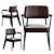 Designer Dining Chair Deprimo-ST00166 3D model small image 1