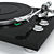 TEAC TN300: High-Quality Vinyl Turntable 3D model small image 3