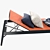 Tolix Azur Sun Lounger Set 3D model small image 2