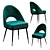 Minimalist Nordic Chair 3D model small image 1