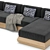 RH Outdoor Paloma: Modular Sofa 3D model small image 3