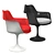 Elegant KNOLL Tulip Armchair 3D model small image 2