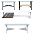 Geiger Layer Tables: Elegant Herman Miller Collection 3D model small image 1