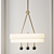 Sleek Spate Pendant: Designer Lighting 3D model small image 2