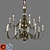 Title: Gessy Visionnaire IPE Chandelier 3D model small image 3