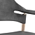 Suite PL CU Armchair: Elegant Leather and Oak Wood Dining Chair 3D model small image 2