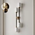 Sleek Double Farol Wall Light 3D model small image 1