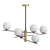 Elegant GERDY CH 6 Pendant 3D model small image 1