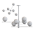 Elegant GERDY CH 6 Pendant 3D model small image 4