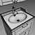 Sleek Bathroom Vanity Set: Godmorgon/Rettviken 3D model small image 5