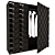 Modern 3-Door Wardrobe 3D model small image 1