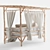 Serengeti Safari-Inspired Daybed: A Luxurious Blend of Style and Comfort 3D model small image 4