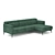 Belgian Luxe Kingston Sofa 3D model small image 4