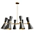 Elegant Chandelier Collection: Serge Mouille, Delightfull Ike, Cairo & Tribes 3D model small image 4