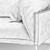 Butterfly Sofa: Danish-Japanese Comfort 3D model small image 5