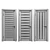 Modern Door Set 3D Model 3D model small image 3