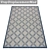 Versatile High-Quality Carpets Set 3D model small image 3