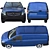 2016 Mercedes Benz Metris Van: Full Size, Ready for Rendering 3D model small image 2