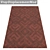 Luxury Carpet Set. High-Quality Textures. 3D model small image 3