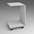Sleek C-Table: Perfect for Small Spaces 3D model small image 2