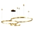Modern Ring Chandelier Collection 3D model small image 2