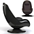 Title: Cozzia HOMEDICS Massage Chair - Ultimate Relaxation at Home 3D model small image 2